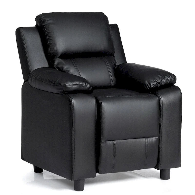 Kids Sofa Armchair Recliner with Flip-up Armrest and Headrest