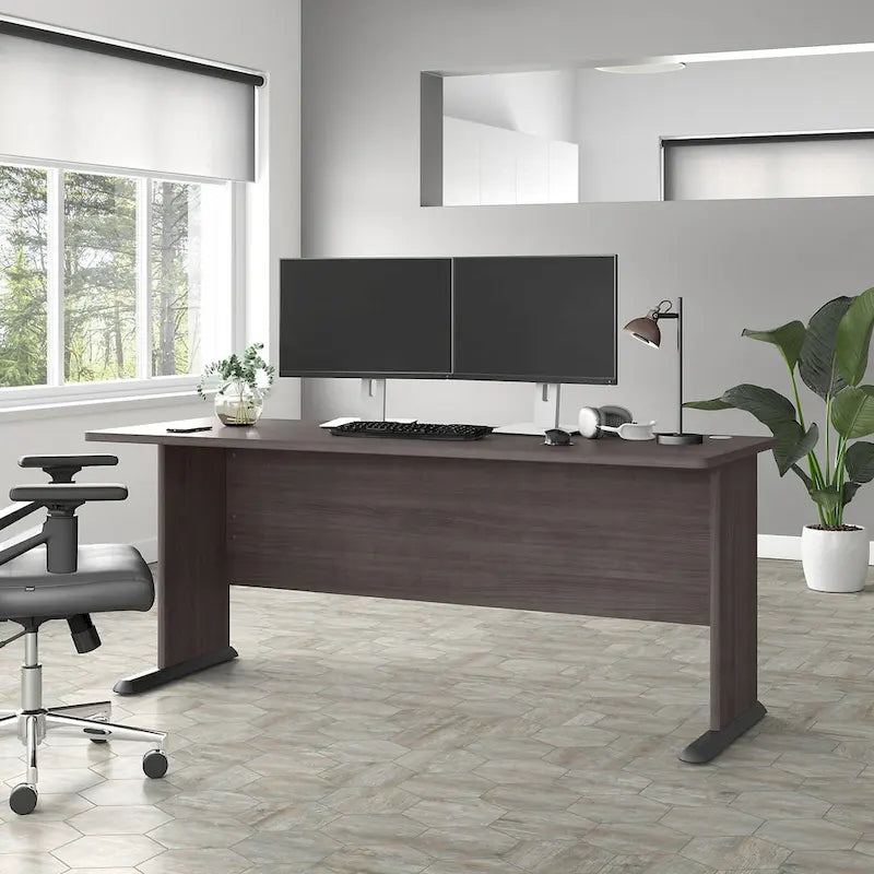 72-Inch Wide Computer Desk for Home Office and Gaming