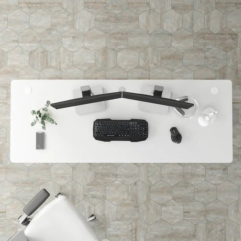72-Inch Wide Computer Desk for Home Office and Gaming
