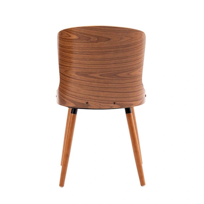 Armless Dining Chairs Set of 2, Beech Wood Back & Legs
