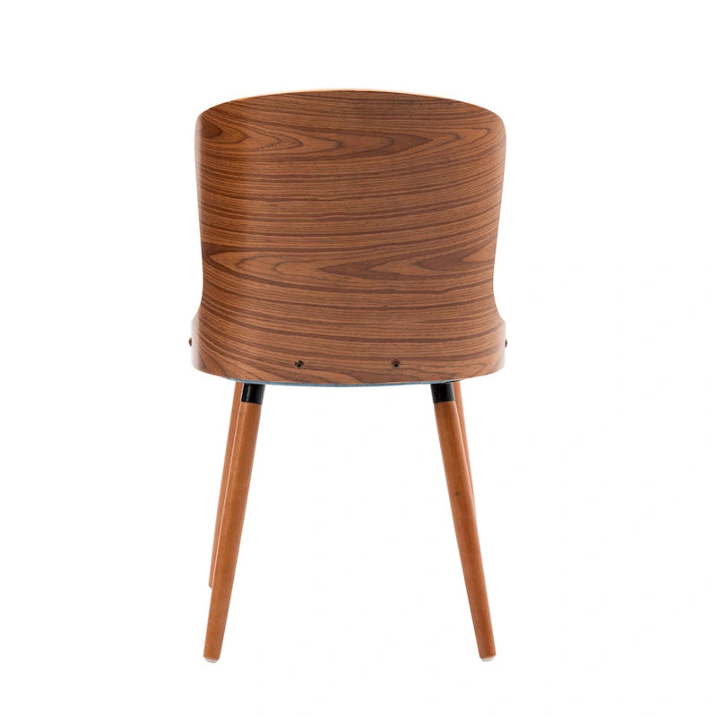 Armless Dining Chairs Set of 2, Beech Wood Back & Legs