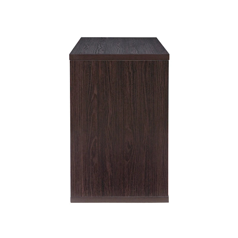 2 Cube Storage Desk for Home Office with Spacious Worktop
