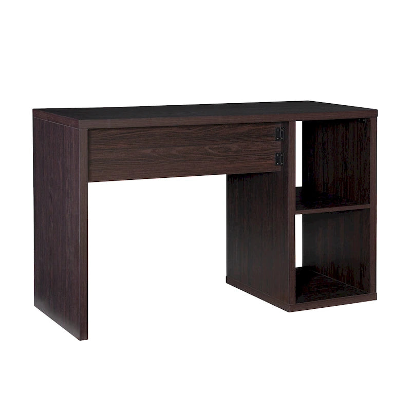 2 Cube Storage Desk for Home Office with Spacious Worktop