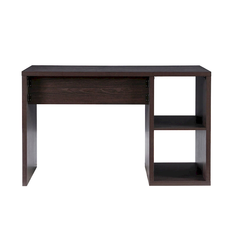 2 Cube Storage Desk for Home Office with Spacious Worktop