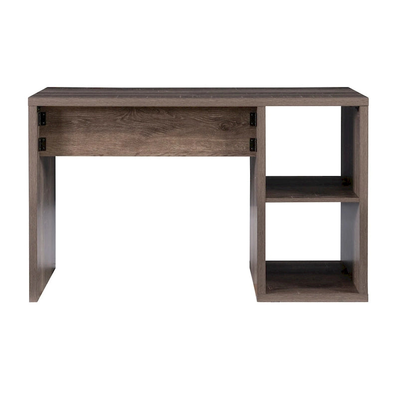2 Cube Storage Desk for Home Office with Spacious Worktop