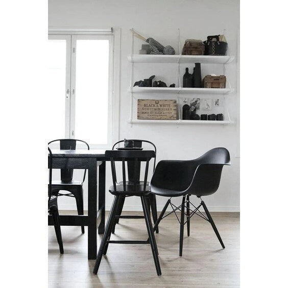 Molded Shell Eiffel Dining Arm Chair (Set of 2)