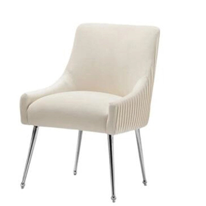 Modern Glam Velvet Dining Chair Set of 8 for Dining Room and Living Room