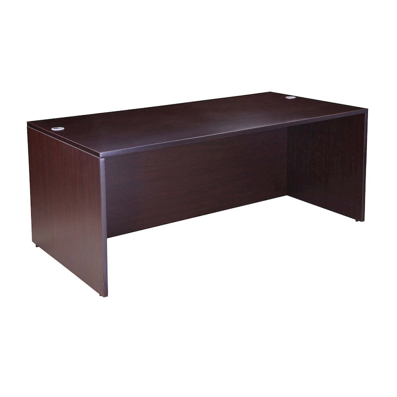 71-inch L-Shape Corner Executive Desk with Dual File Pedestals