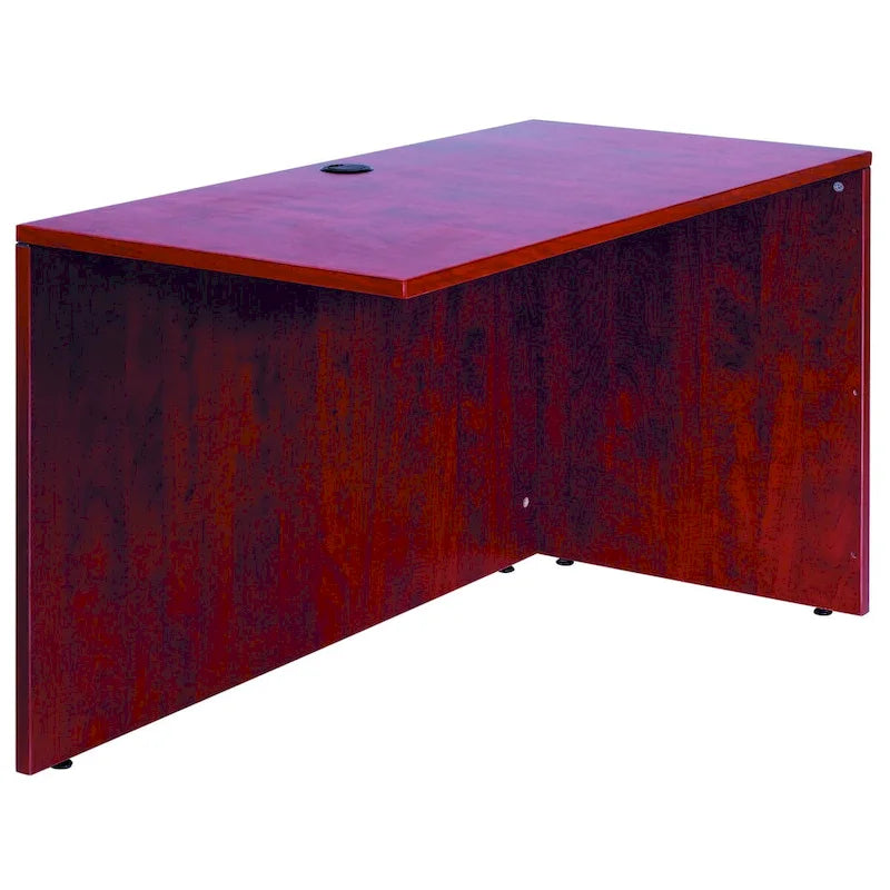 71-inch L-Shape Corner Executive Desk with Dual File Pedestals