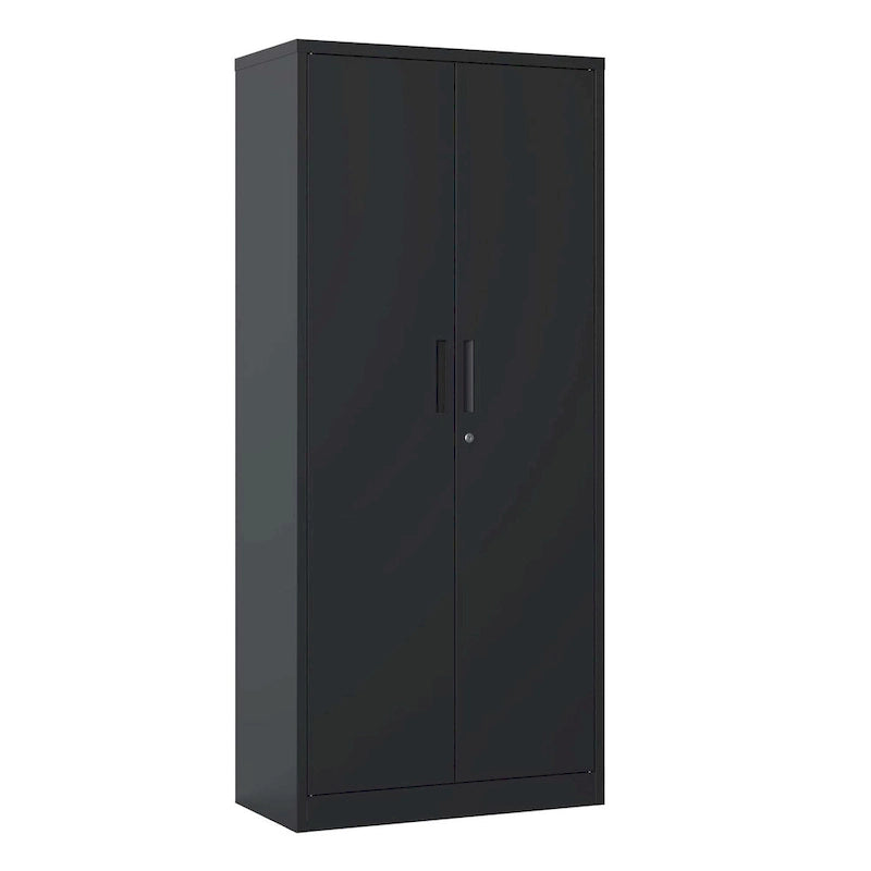 Heavy-Duty Metal Garage Storage Cabinet with Locking Doors and Adjustable Shelves