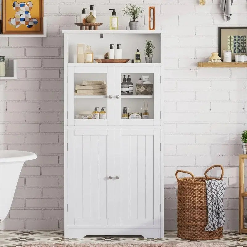 Meuble de rangement de salle de bain - 11,78P x 23,6L x 50,4H